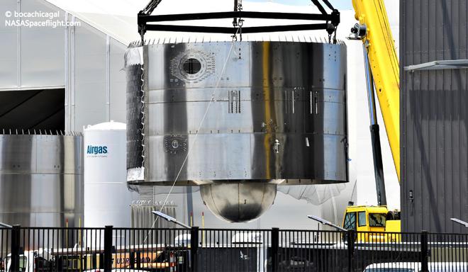SpaceX开始组装飞船原型S20和超级重型助推器 8月有望测试