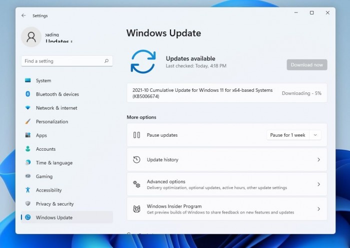 Windows 11 Build 22000.282发布：修复AMD性能问题