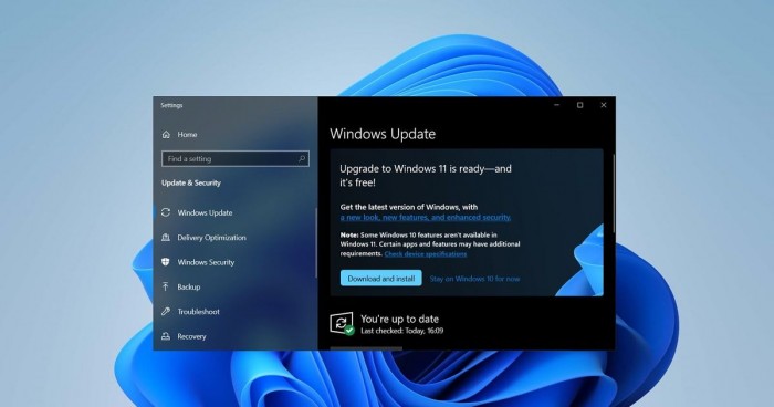 为升级Windows 11做准备：微软面向Windows 10推送KB5005463更新