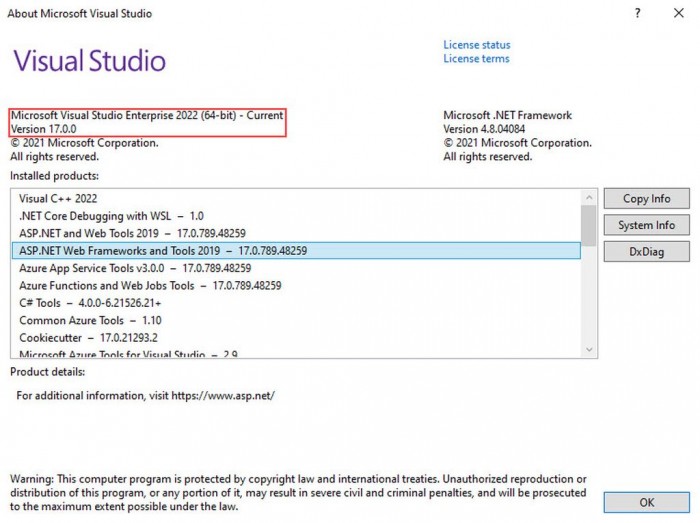 Visual Studio 2022正式版于今天发布